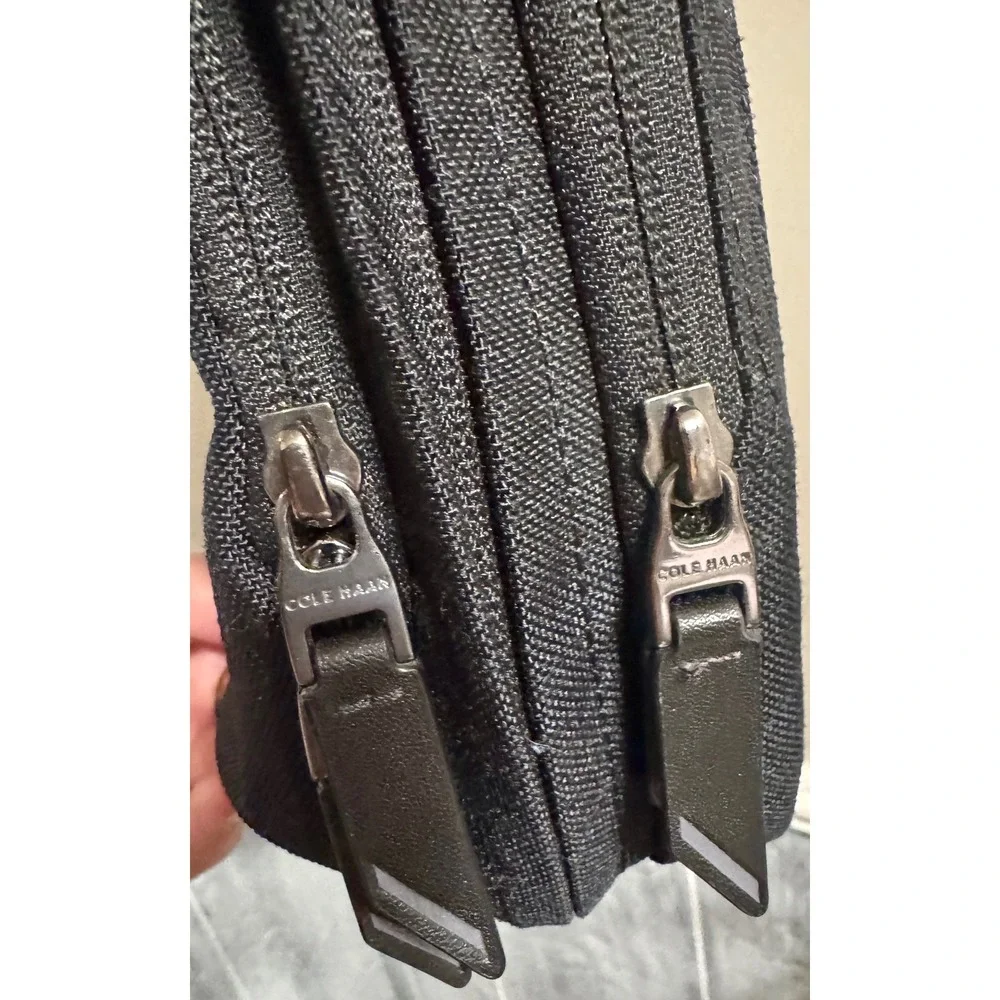 Cole Haan ZERØGRAND Attache Case Black Laptop Briefcase Work Business Bag